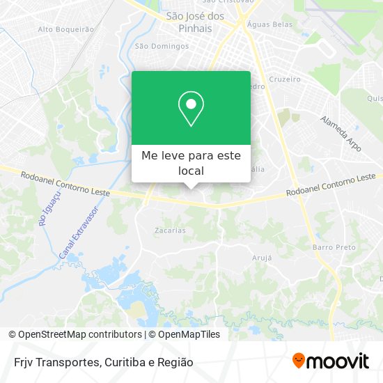 Frjv Transportes mapa