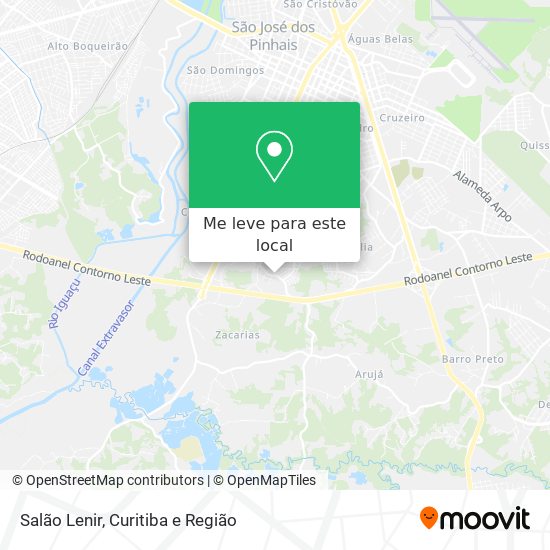 Salão Lenir mapa