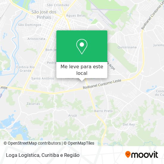 Loga Logística mapa