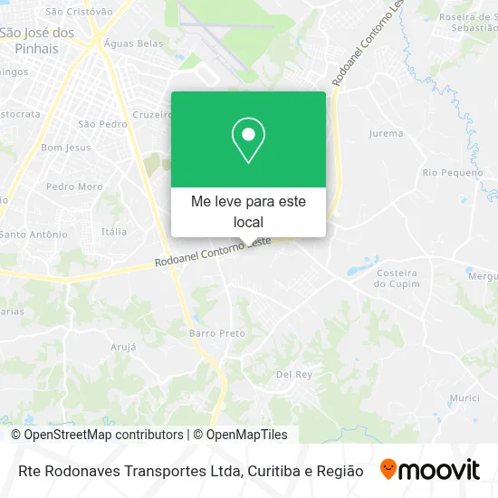 Rte Rodonaves Transportes Ltda mapa