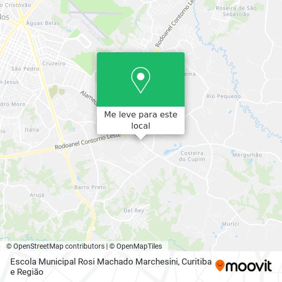 Escola Municipal Rosi Machado Marchesini mapa