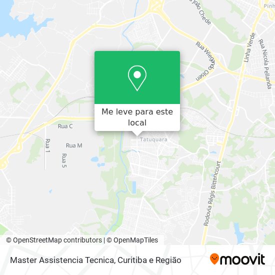 Master Assistencia Tecnica mapa