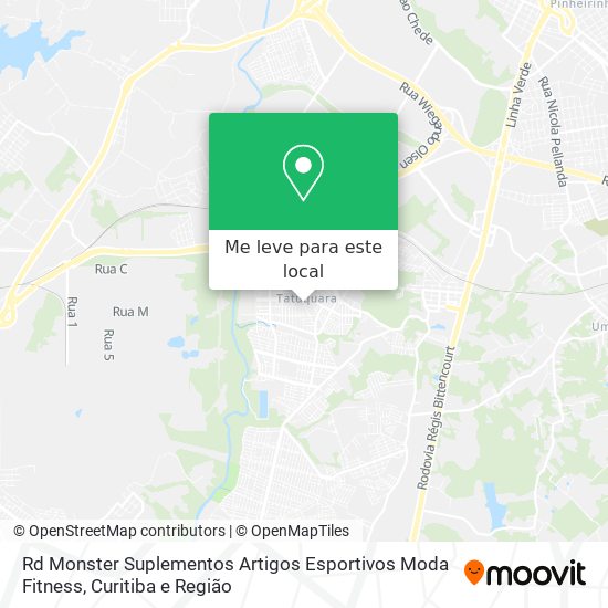 Rd Monster Suplementos Artigos Esportivos Moda Fitness mapa