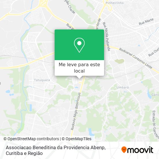 Associacao Beneditina da Providencia Abenp mapa