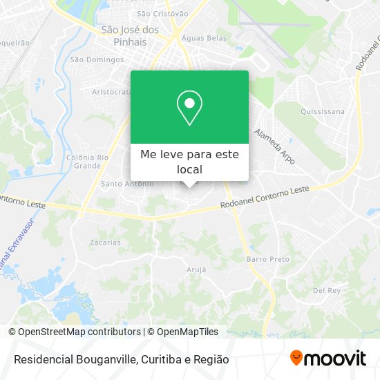 Residencial Bouganville mapa