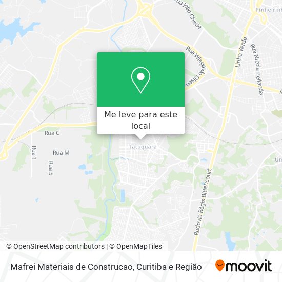 Mafrei Materiais de Construcao mapa