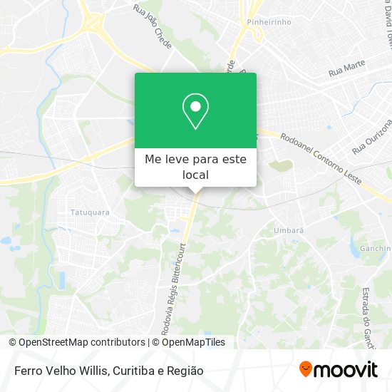 Ferro Velho Willis mapa