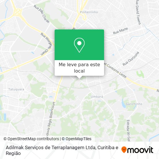 Adilmak Serviços de Terraplanagem Ltda mapa