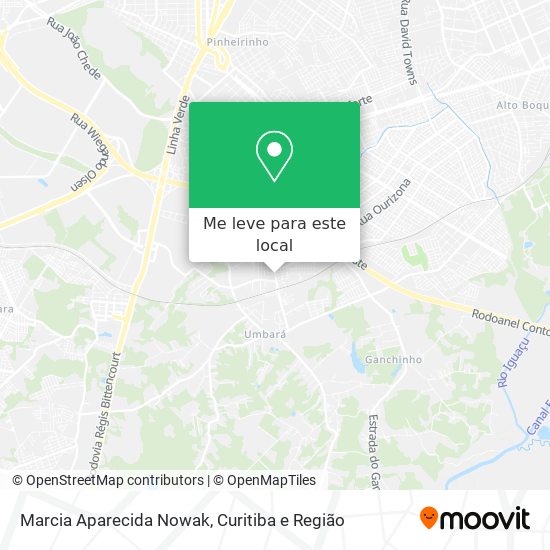 Marcia Aparecida Nowak mapa