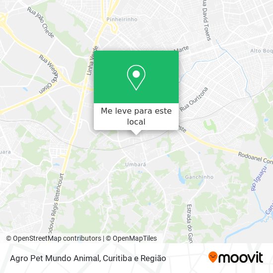 Agro Pet Mundo Animal mapa