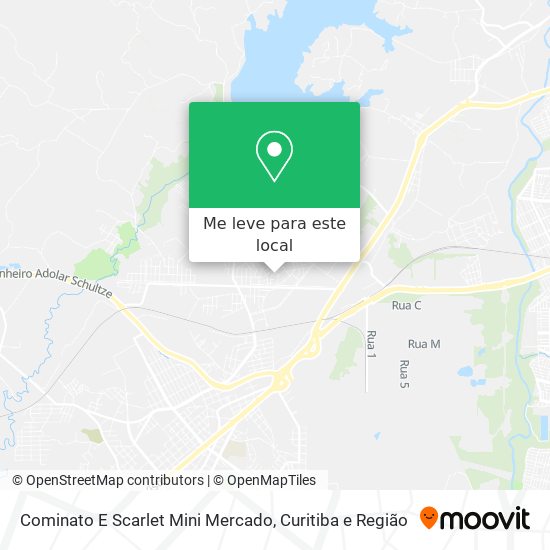 Cominato E Scarlet Mini Mercado mapa