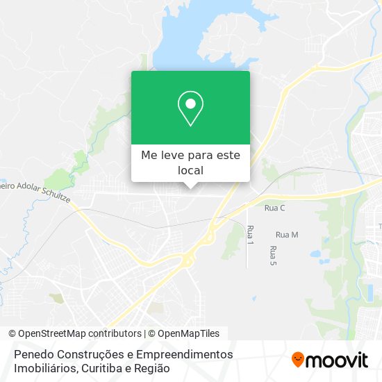Penedo Construções e Empreendimentos Imobiliários mapa