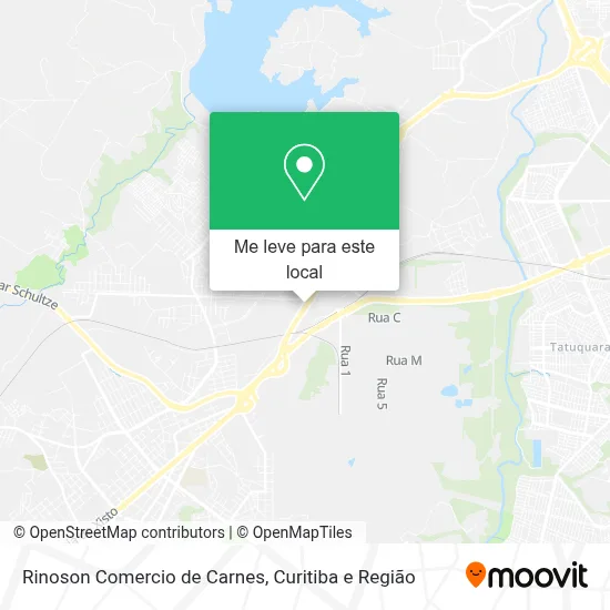 Rinoson Comercio de Carnes mapa