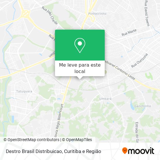 Destro Brasil Distribuicao mapa