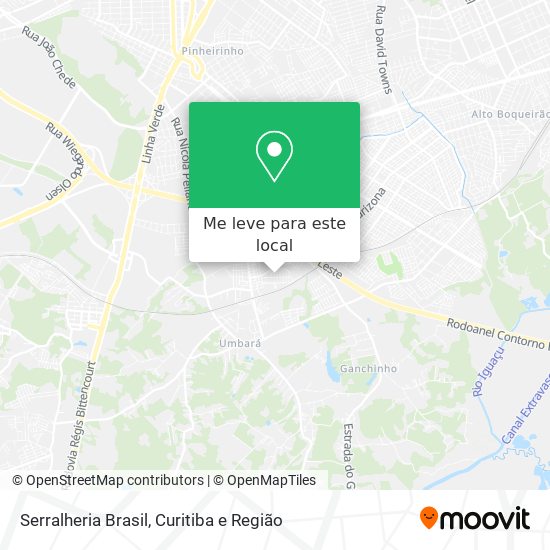 Serralheria Brasil mapa