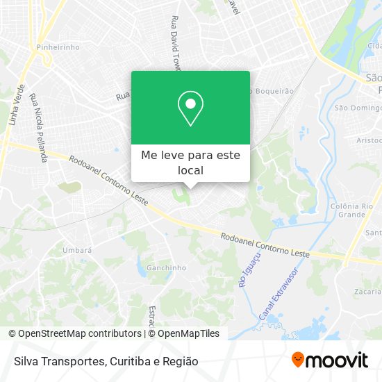 Silva Transportes mapa