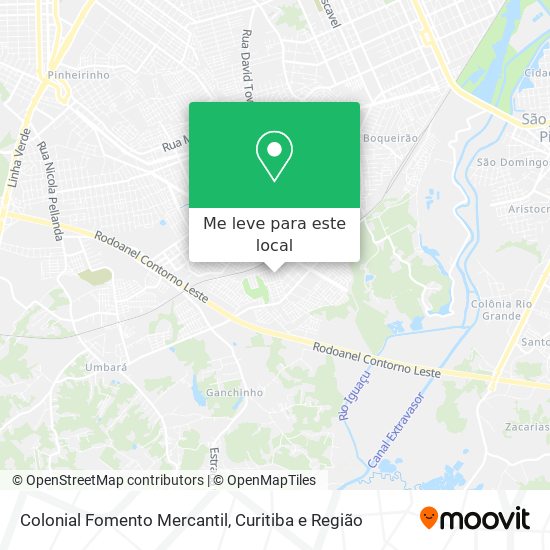 Colonial Fomento Mercantil mapa