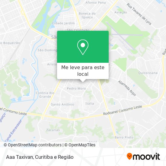 Aaa Taxivan mapa