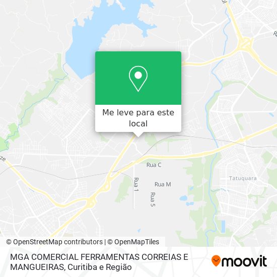 MGA COMERCIAL FERRAMENTAS CORREIAS E MANGUEIRAS mapa