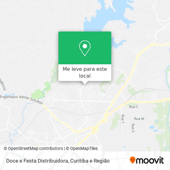 Doce e Festa Distribuidora mapa