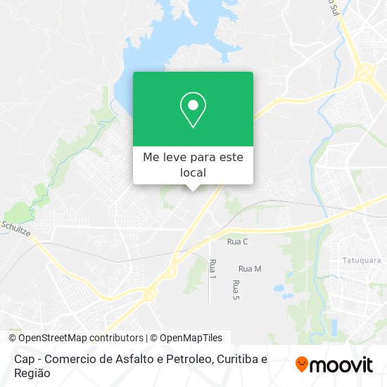 Cap - Comercio de Asfalto e Petroleo mapa
