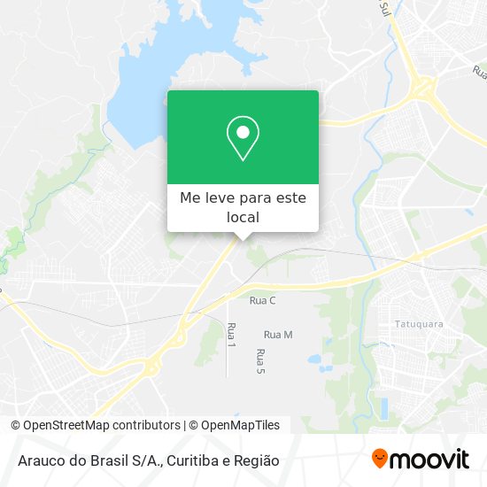 Arauco do Brasil S/A. mapa