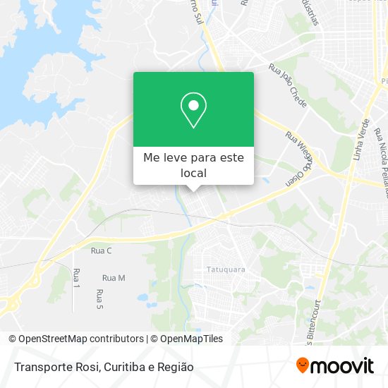 Transporte Rosi mapa