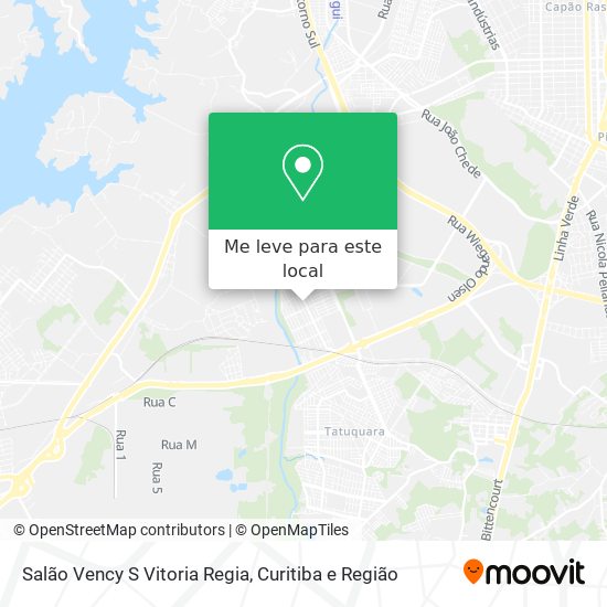 Salão Vency S Vitoria Regia mapa