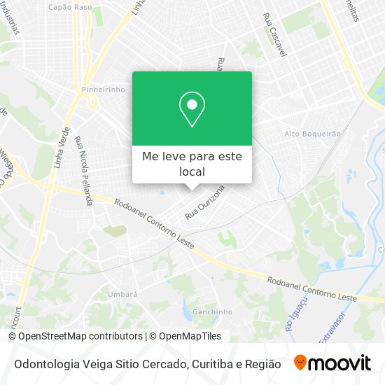 Odontologia Veiga Sitio Cercado mapa
