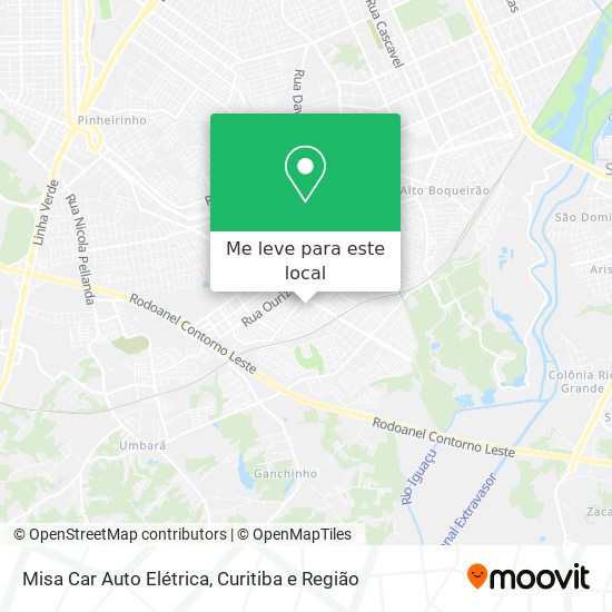 Misa Car Auto Elétrica mapa