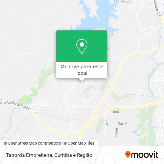 Taborda Empreiteira mapa