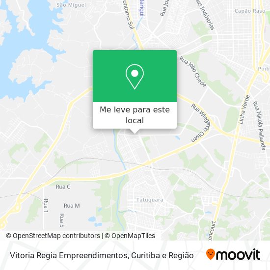Vitoria Regia Empreendimentos mapa