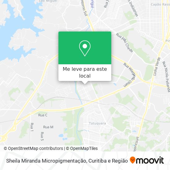 Sheila Miranda Micropigmentação mapa