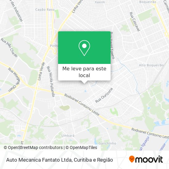 Auto Mecanica Fantato Ltda mapa