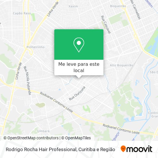 Rodrigo Rocha Hair Professional mapa