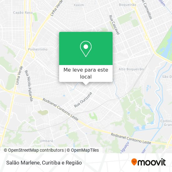 Salão Marlene mapa