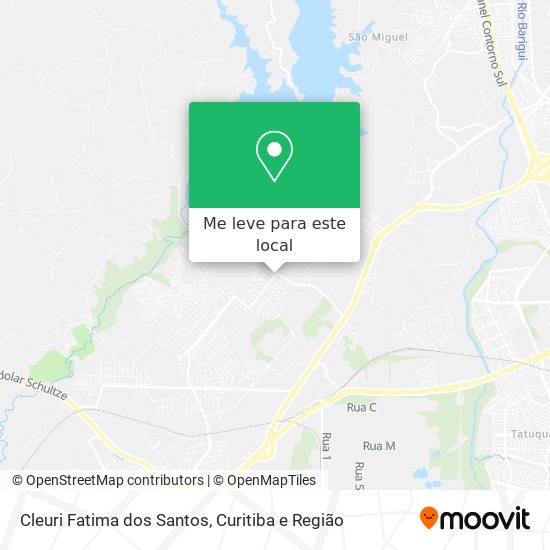 Cleuri Fatima dos Santos mapa