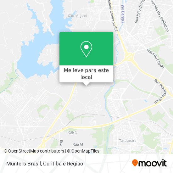 Munters Brasil mapa