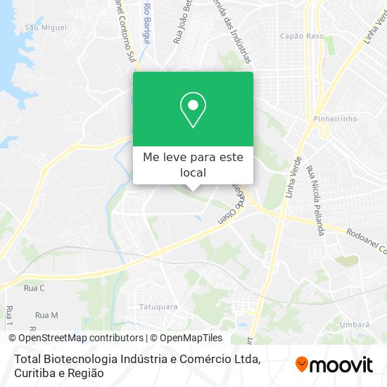 Total Biotecnologia Indústria e Comércio Ltda mapa