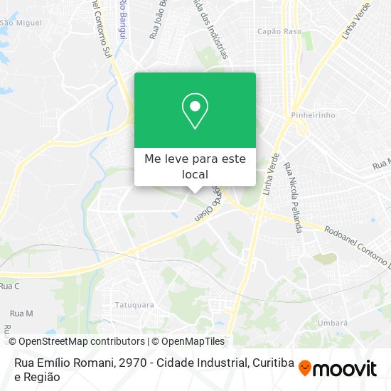 Rua Emílio Romani, 2970 - Cidade Industrial mapa
