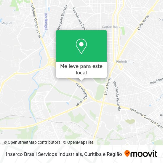 Inserco Brasil Servicos Industriais mapa