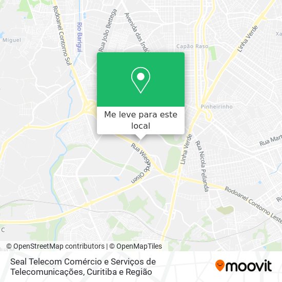 Seal Telecom Comércio e Serviços de Telecomunicações mapa