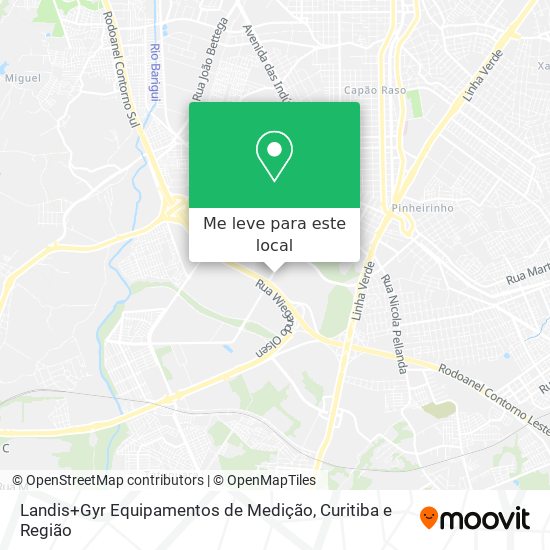 Landis+Gyr Equipamentos de Medição mapa