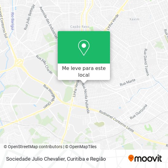 Sociedade Julio Chevalier mapa