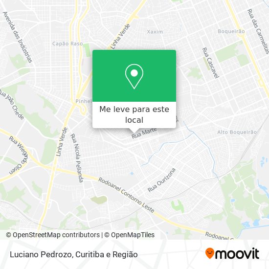 Luciano Pedrozo mapa