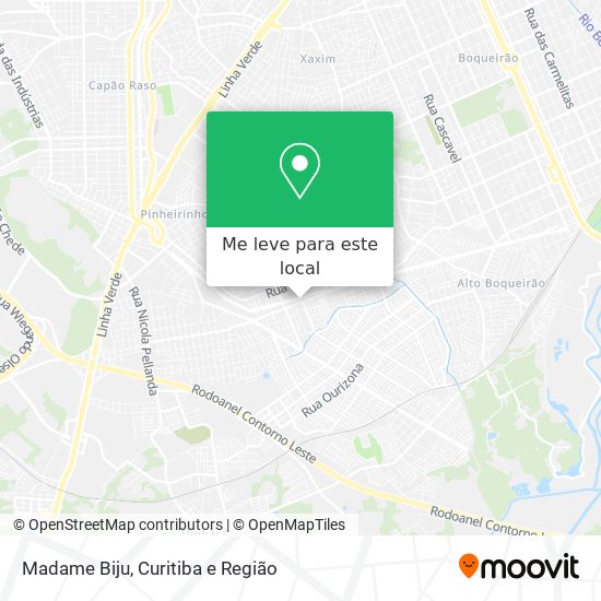 Madame Biju mapa