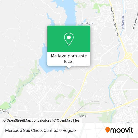 Mercado Seu Chico mapa