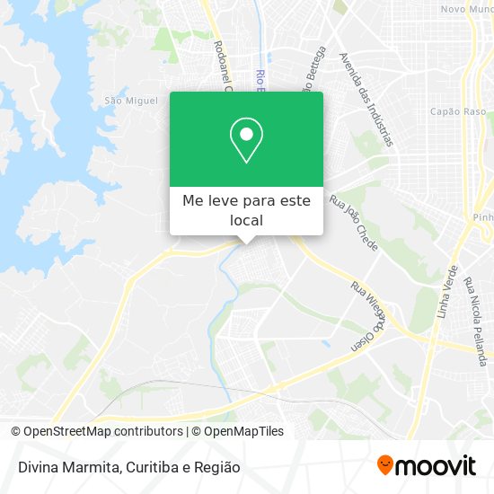 Divina Marmita mapa