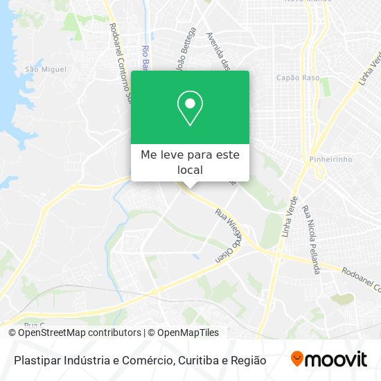 Plastipar Indústria e Comércio mapa