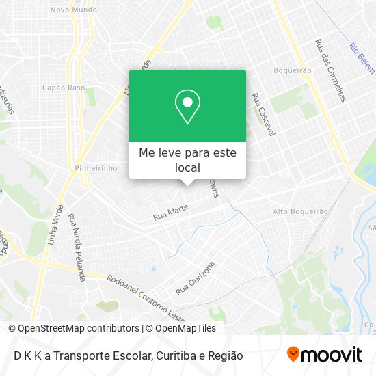 D K K a Transporte Escolar mapa